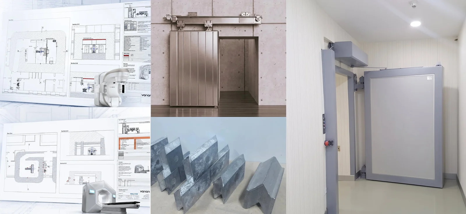 Radiotherapy project engineering drawings